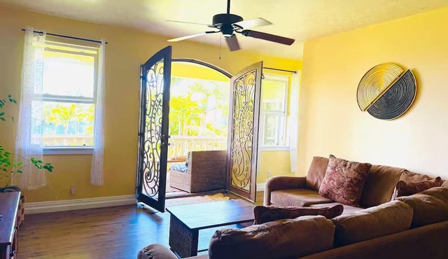 Big Island Family Retreat – Sleeps 8, Ocean View in Hakalau